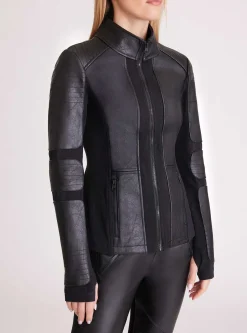 Online Zip Front Moto Jacket Women Motos